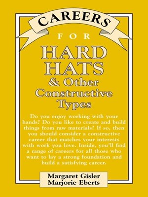 cover image of Careers for Hard Hats & Other Constructive Types